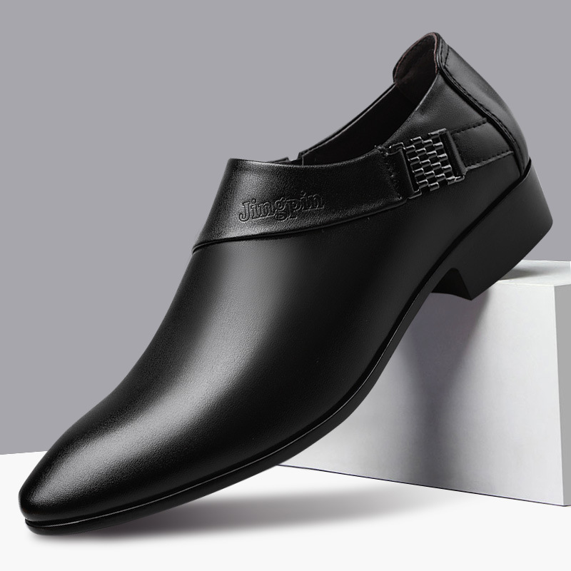 Leather Work Oxfords - Oxfords Leather Shoes for Men Luxury