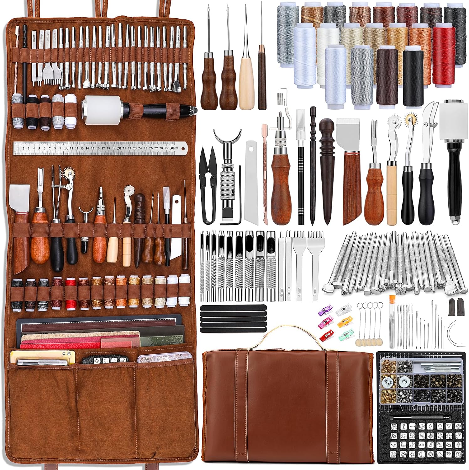 Leatherwork Tool Kit - Leather Tooling Kit Leather Craft Tools