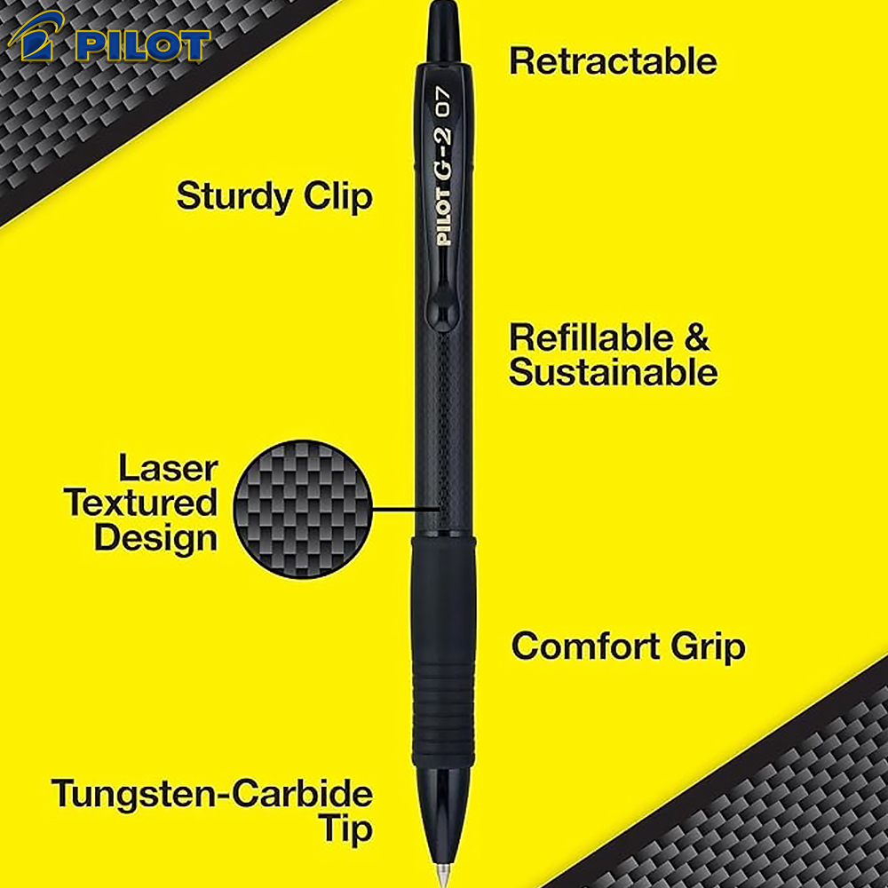 New Japan Pilot Gel Pen G2 Bla - Pilot Pen G2 评论和价格