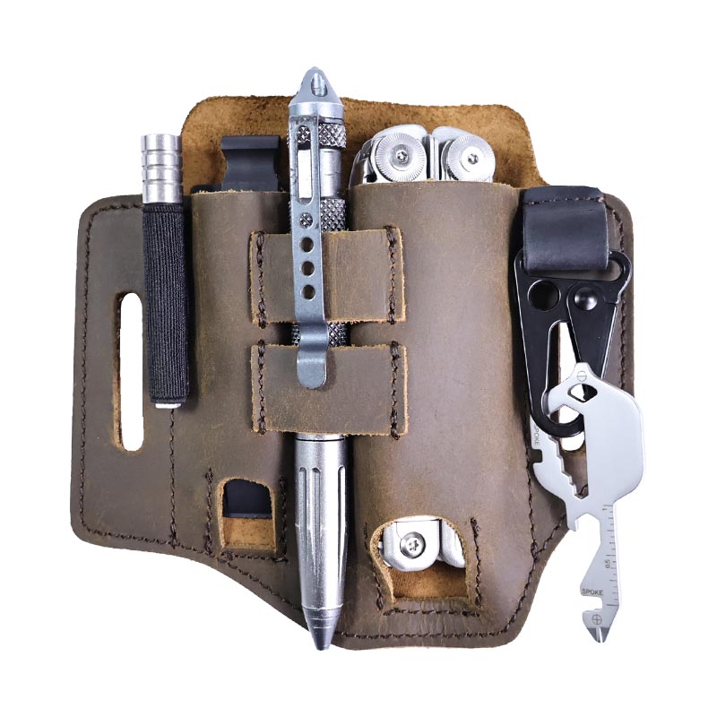 Outdoor Work Multitool Holder  - Leatherwork Knife Sheath 评论和价格