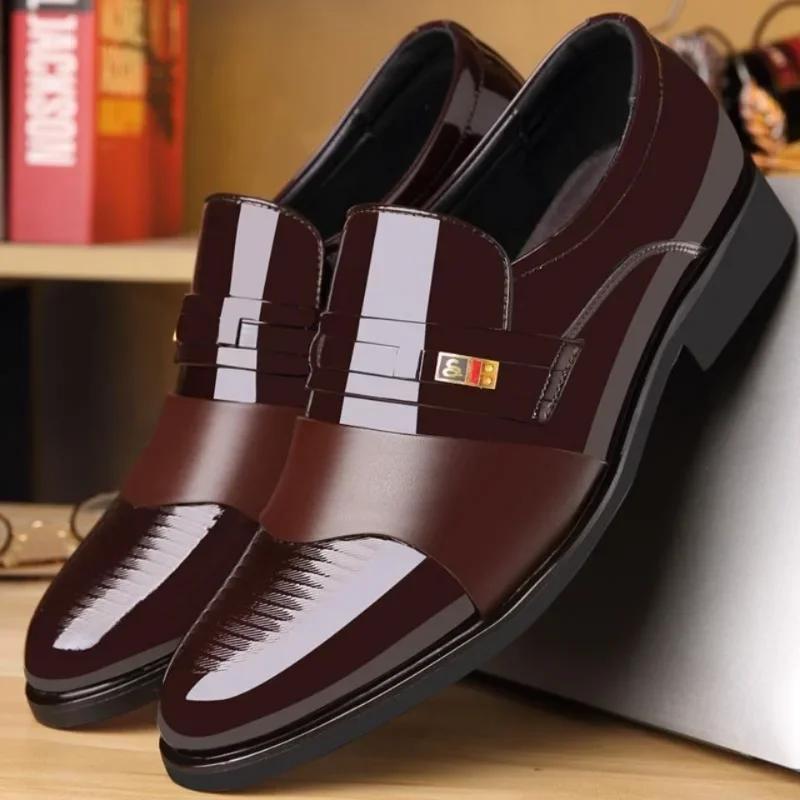 Leather Shoes for Men Wedding  - Leather Work Oxfords 评论和价格