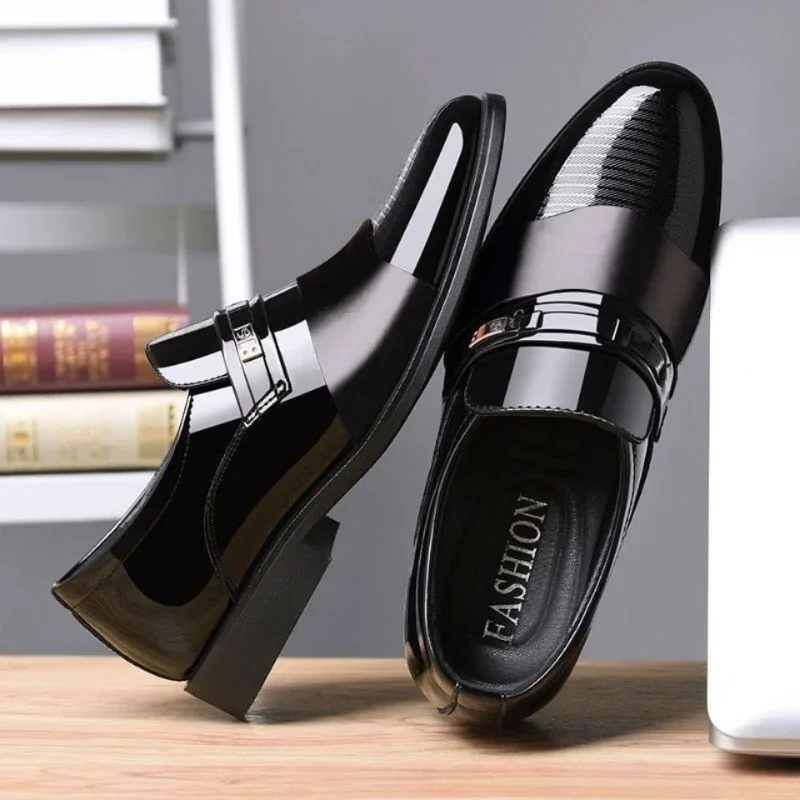 Leather Shoes for Men Wedding  - Leather Work Oxfords 评论和价格