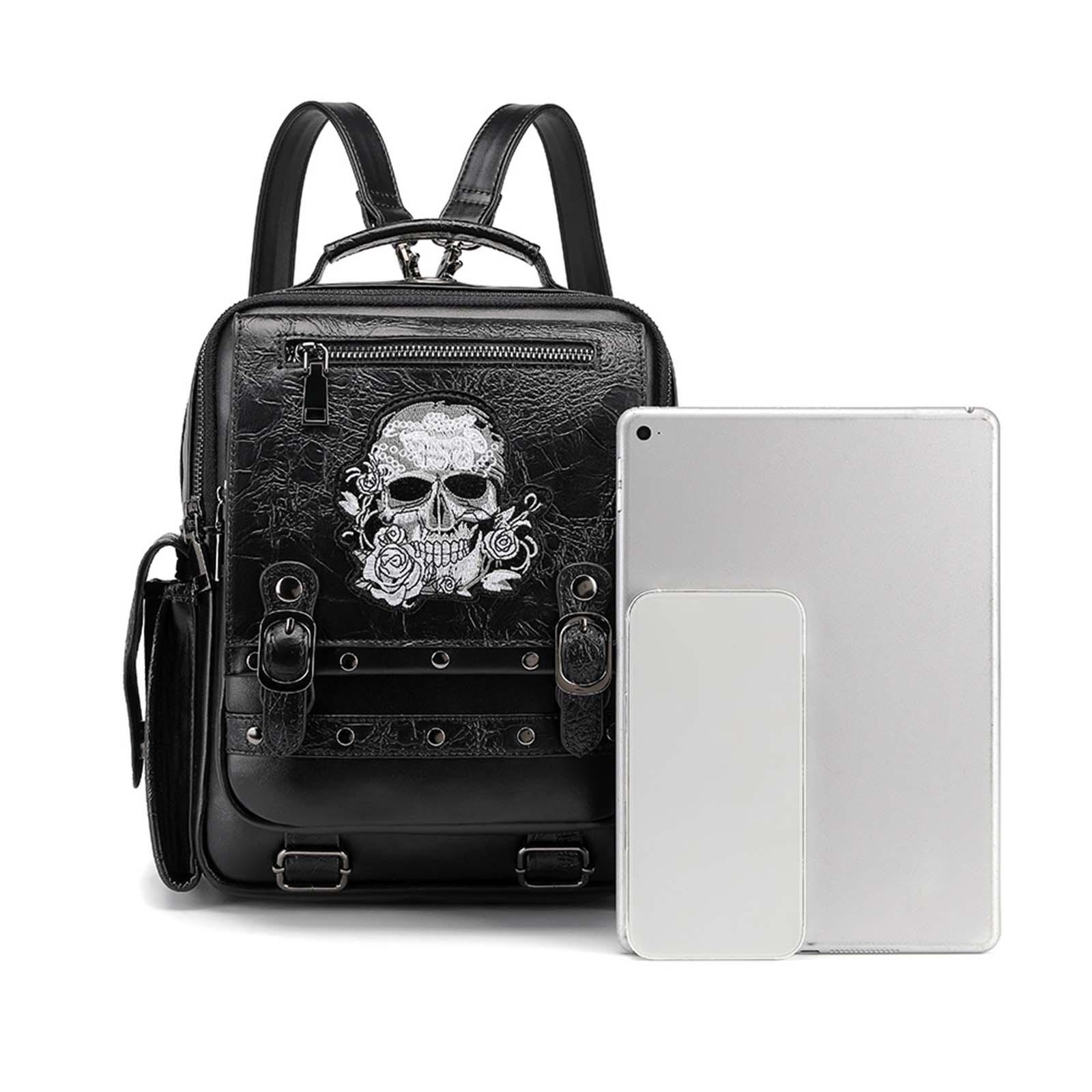 Steampunk Rucksack Cosplay Lig - Leather Work Rucksack Mens 评论和价格
