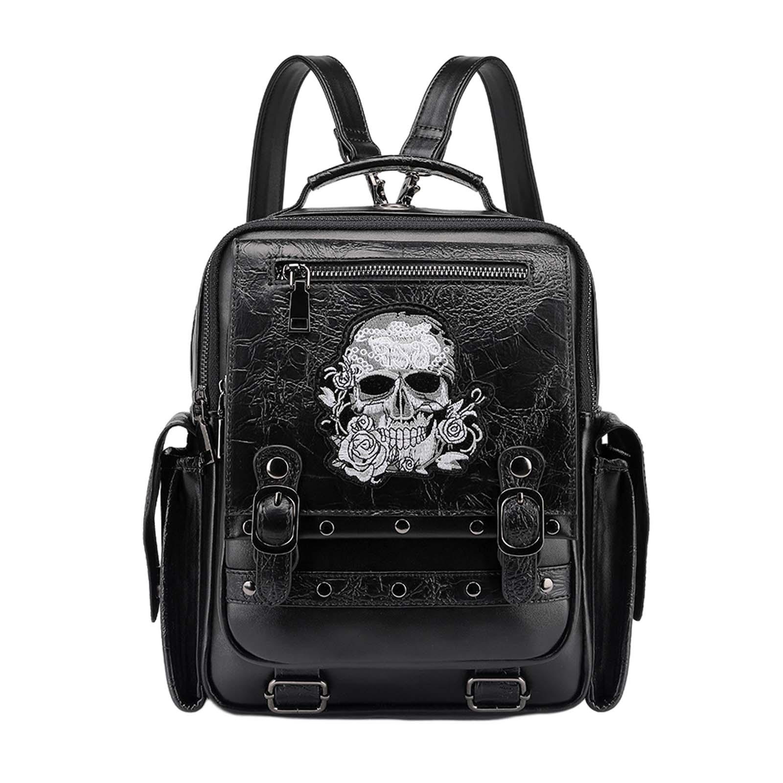 Steampunk Rucksack Cosplay Lig - Leather Work Rucksack Mens 评论和价格
