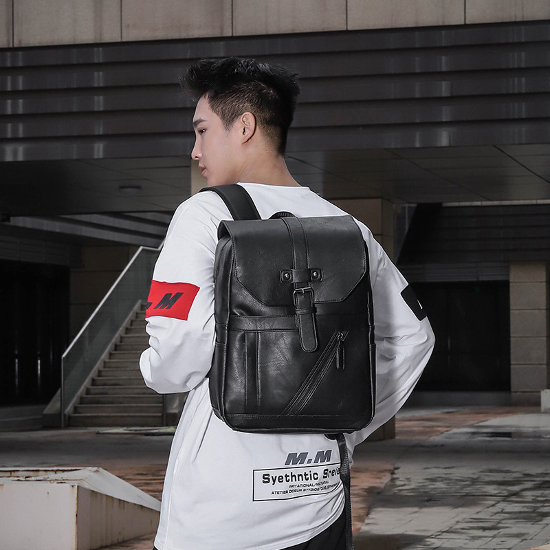 AOTIAN High Quality Business P - Leather Work Rucksack Mens 评论和价格