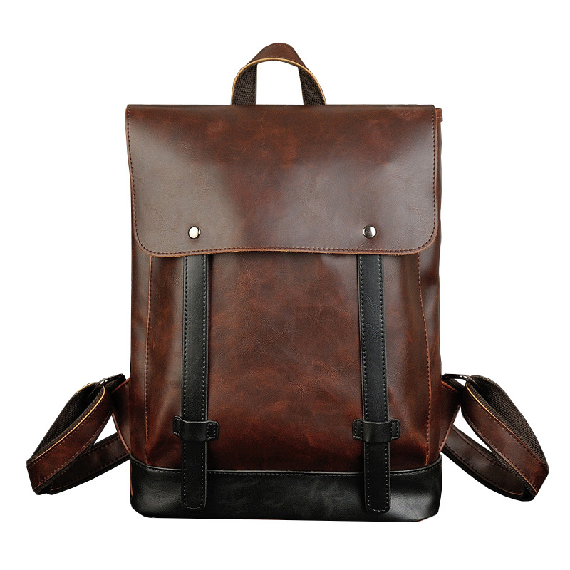 GOYN Men Vintage Leather Backp - Leather Work Rucksack Mens 评论和价格