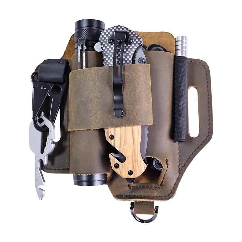 Genuine Leather Tactical Fanny - Leatherwork Knife Sheath 评论和价格