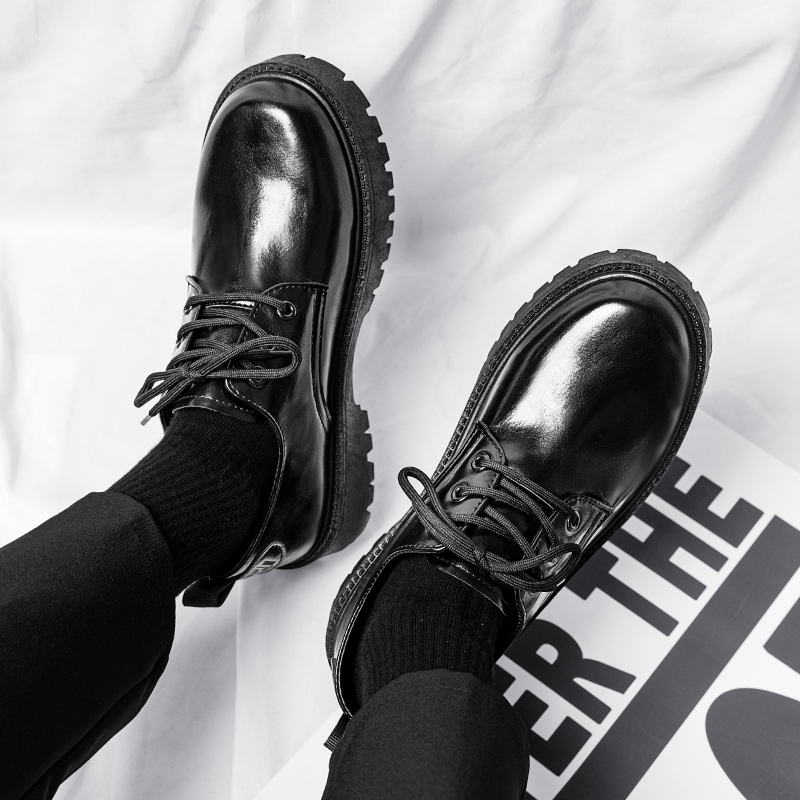 Men's Leather Casual Shoes Com - Leather Work Oxfords 评论和价格