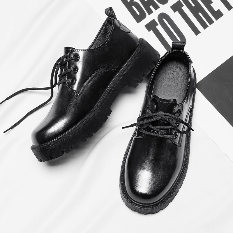 Men's Leather Casual Shoes Com - Leather Work Oxfords 评论和价格