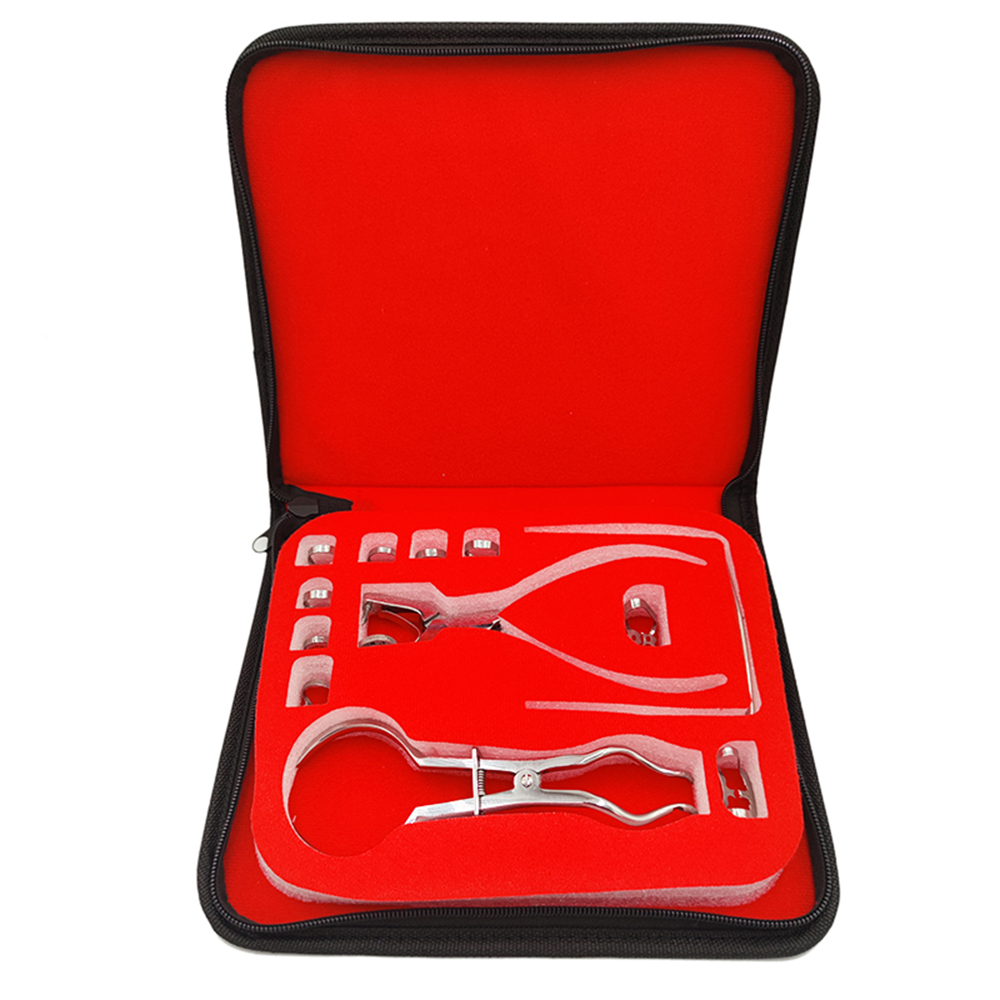 Dentistry Dam Hole Puncher Set - Leatherwork Tool Kit 评论和价格