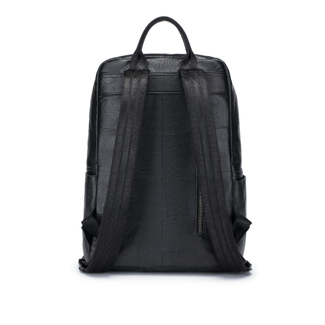 Black Man Genuine Leather Back - Leather Work Rucksack Mens 评论和价格