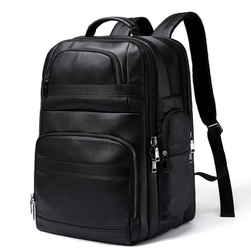 Luufan Genuine Leather Backpac - Leather Work Rucksack Mens 评论和价格