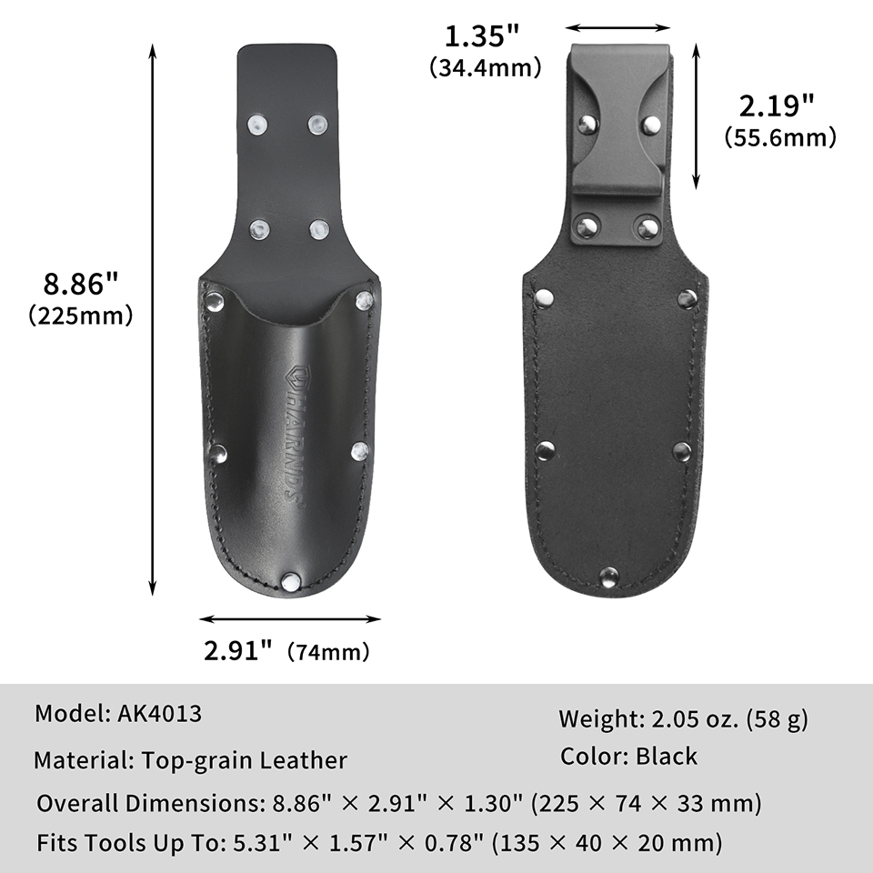 Harnds AK4013 Leather Pliers H - Leatherwork Knife Sheath 评论和价格