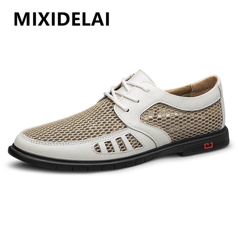 New Summer Business Men's Dres - Leather Work Oxfords 评论和价格
